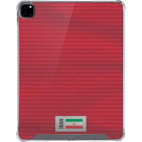 Iran Soccer Flag iPad Pro 12.9in (2020) Clear Case
